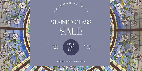 Stained Glass Sheet & Scrap Sale