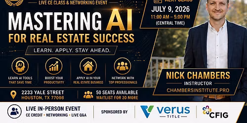 Mastering AI for Real Estate Success | Houston Heights