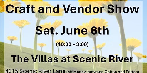 June Craft and Vendor Show