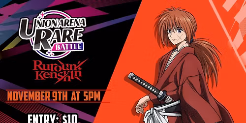 Union Arena Rurouni Kenshin Rare Battle