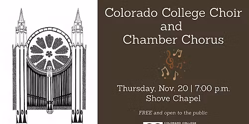 Colorado College Choir and Chamber Chorus Concert