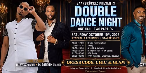 SAARBRÜCKIZ - DOUBLE DANCE NIGHT – Stars on the Dancefloor