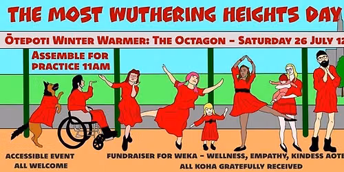 Wuthering Heights 2026 Kate Bush dance day