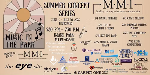 Wyatt & Shari Knapp | Music In The Park - Mt. Pleasant