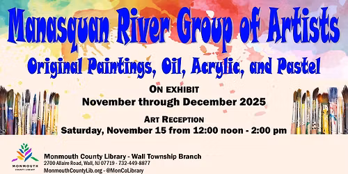 Manasquan River Group of Artists Art Exhibit