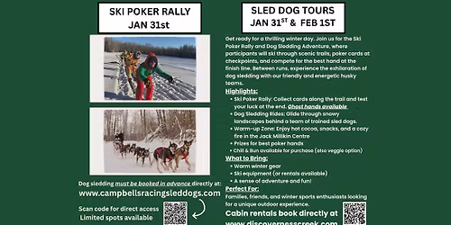 NORDIC NESS SKI POKER RALLY & SLED DOG TOURS