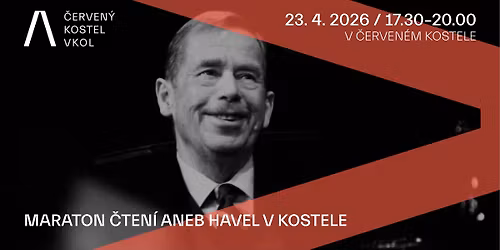 Maraton \u010dten\u00ed aneb Havel v kostele