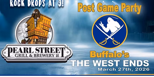The West Ends Sabres Post Game Party at Pearl Street Brewery