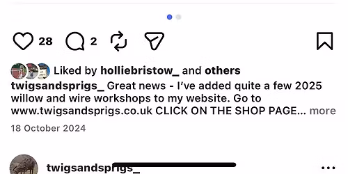 Cane Acorns Workshop