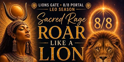 Sacred Rage: Roar Like a Lion