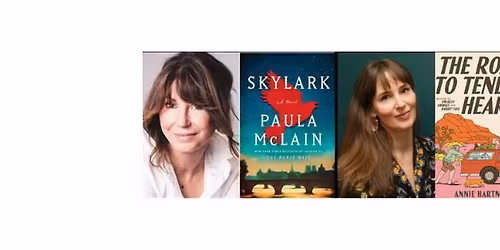 Friends of the Library 54th Annual Book & Author Events featuring Paula McLain and Annie Hartnett