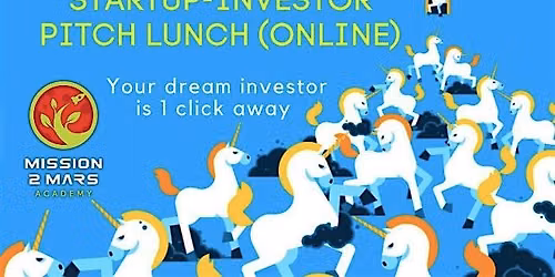 "STARTUP-INVESTOR PITCH LUNCH" - FUNDRAISING PROGRAM IN SILICON VALLEY