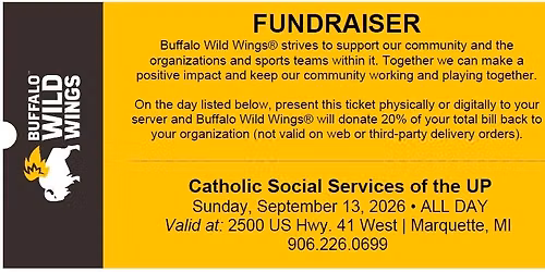 Buffalo Wild Wings X CSSUP Fundraiser! 