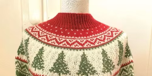 Strikkeklubbens julemesse i bua til Terje\ud83c\udf84