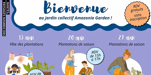 [Atelier jardin] RDV au jardin AMAZONIA GARDEN