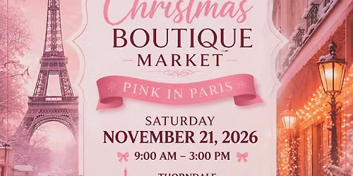 STSTT CHRISTMAS BOUTIQUE MARKET