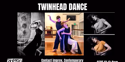 (Nancy Hughes) TWINHEAD DANCE - Contact Improv Workshop - Jamestown Dance Festival 2026