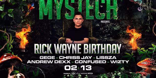 \u2022 MYSTECH\u00ae - Rick Wayne Birthday \u2022 2026.02.13. \u27a2 Broadway Monkey - Eger