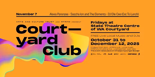 RTRFM Courtyard Club Week 2 - Alexia Parenzee and Sascha Ion and the Elements