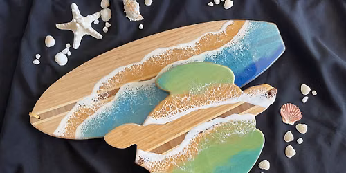 Resin Ocean Waves  