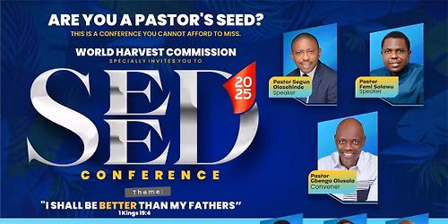 SEED CONFERENCE 2025