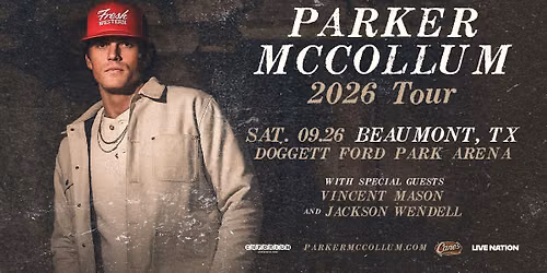 Parker McCollum 2026 Tour