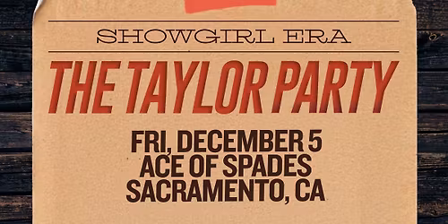 The Taylor Party: The Ts Dance Party - 18+