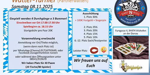 Watter-Turnier Partnerwatten
