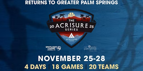 Acrisure Series - Day 1