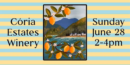 Paint & Sip at Coria Estates Winery
