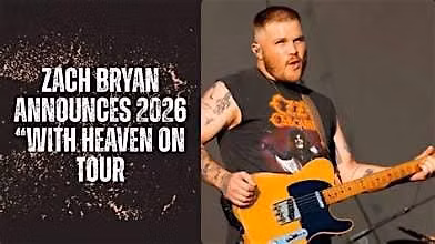 Zach Bryan: With Heaven on Top Tour | Volunteers Needed