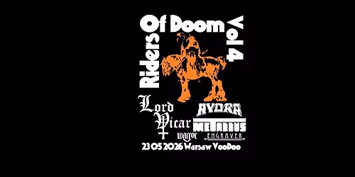 RIDERS OF DOOM vol 4 LORD VICAR , HYDRA , METALLUS, WARCOE , ENGRAVER
