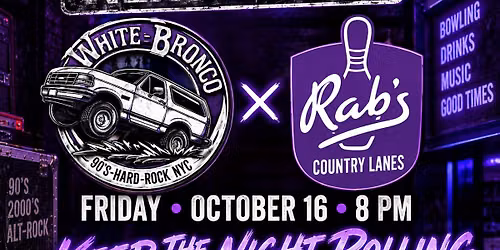 White Bronco at Rab\u2019s