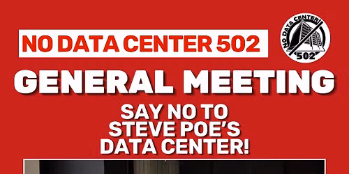 No Data Center 502 Community Meeting 