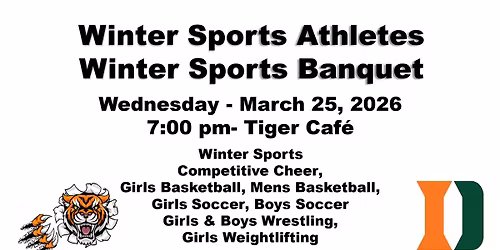 Dunbar High School - Winter Sports Banquet