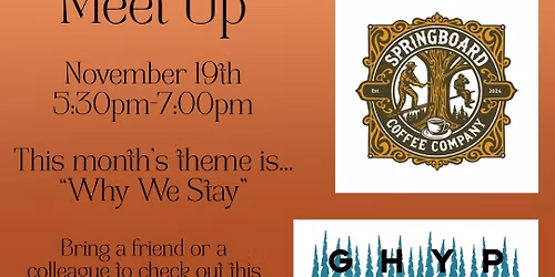 November Monthly Meet Up