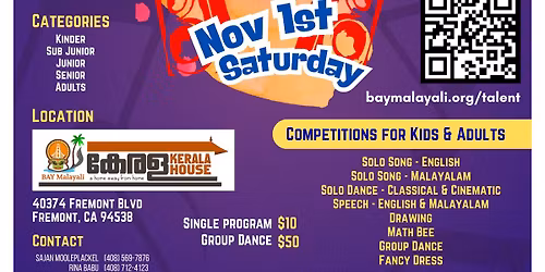 Bay Area  Show Your Talents !