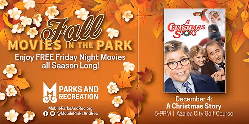 Fall Movies in the Park: A Christmas Story | FREE Community Event