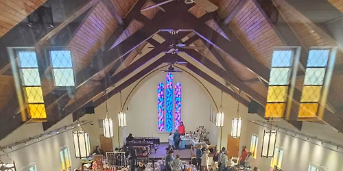 Makers\u2019 Market at Art Sanctuary and Visit with Santa