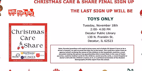 Christmas Care & Share Final Sign Up