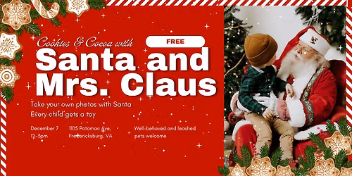 Cookies and Cocoa with Mr. and Mrs. Claus
