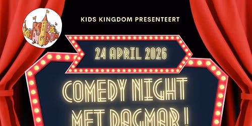 Comedynight met Dagmar te Kids Kingdom 