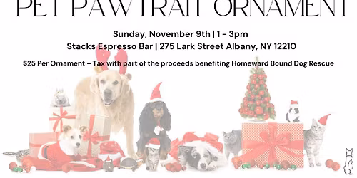 Paint Your Own Pet Pawtrait Ornament