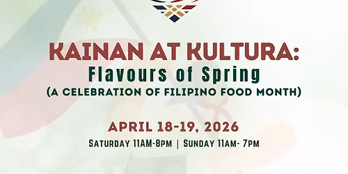 Kainan At Kultura: Flavours of Spring