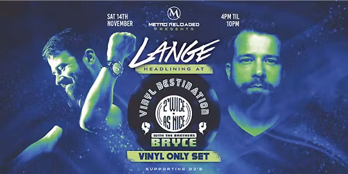 Lange - VINYL DESTINATION 