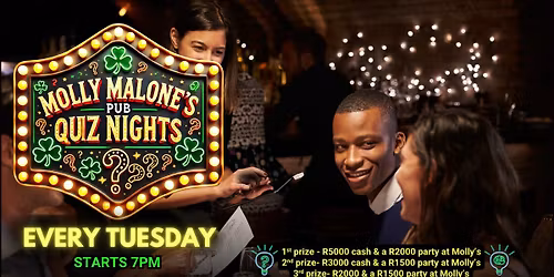 Molly Malone's Fourways QUIZ NIGHTS