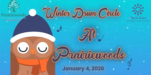 Winter Drum Circle at Prairiewoods