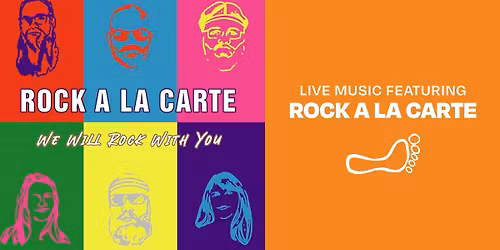 Join us for live music featuring Rock A La Carte!