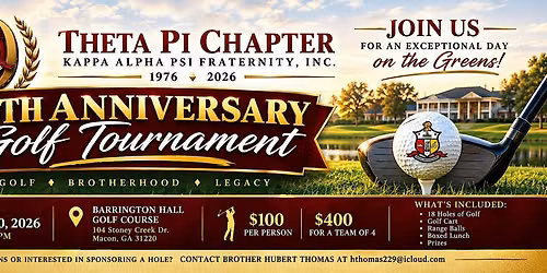 Theta Pi 50th Anniversary Golf Tournament