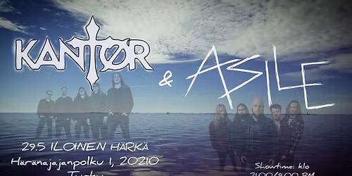 ASILE & KANT\u00d8R live at ILOINEN H\u00c4RK\u00c4 29.5.2026